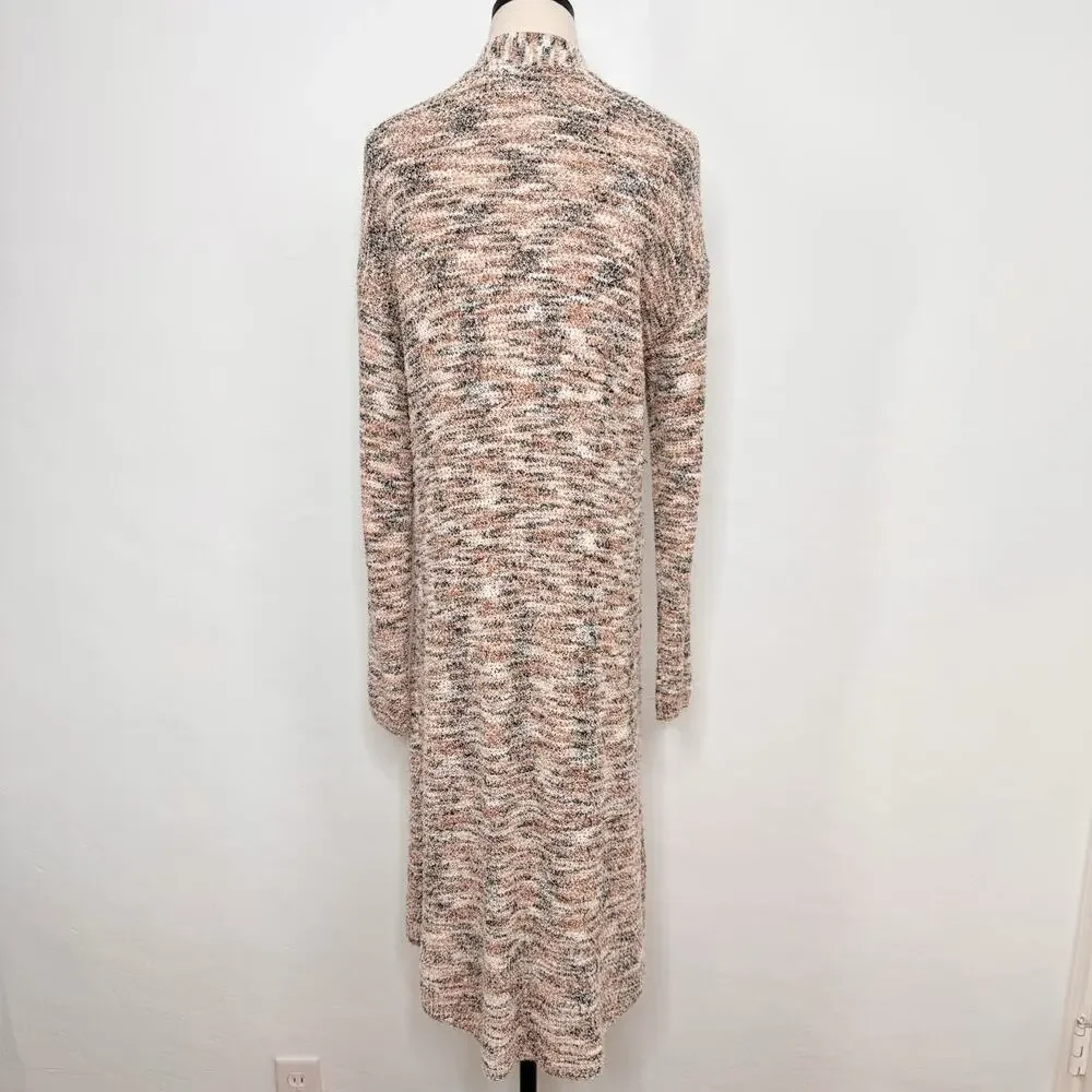 Anthropologie Pilcro Padma Space-Dyed Cardigan Cream Sweater Boho Casual Size M